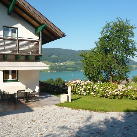 Ferienwohnung Schwarzindien Mondsee Bagian luar foto