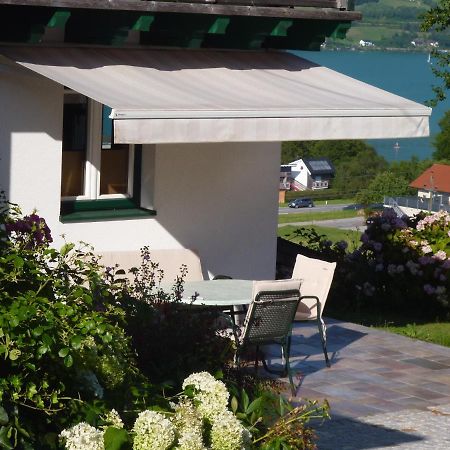Ferienwohnung Schwarzindien Mondsee Bagian luar foto