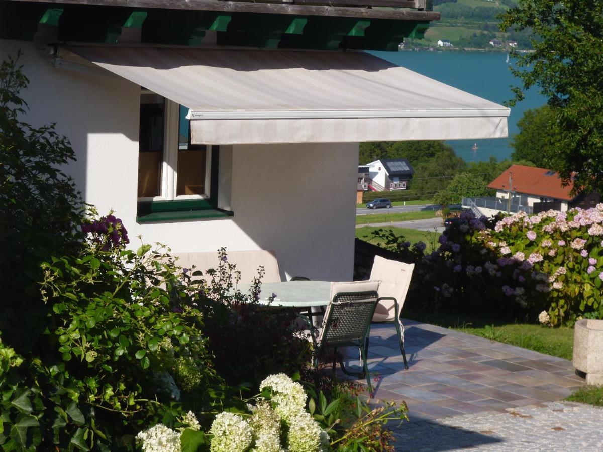Ferienwohnung Schwarzindien Mondsee Bagian luar foto